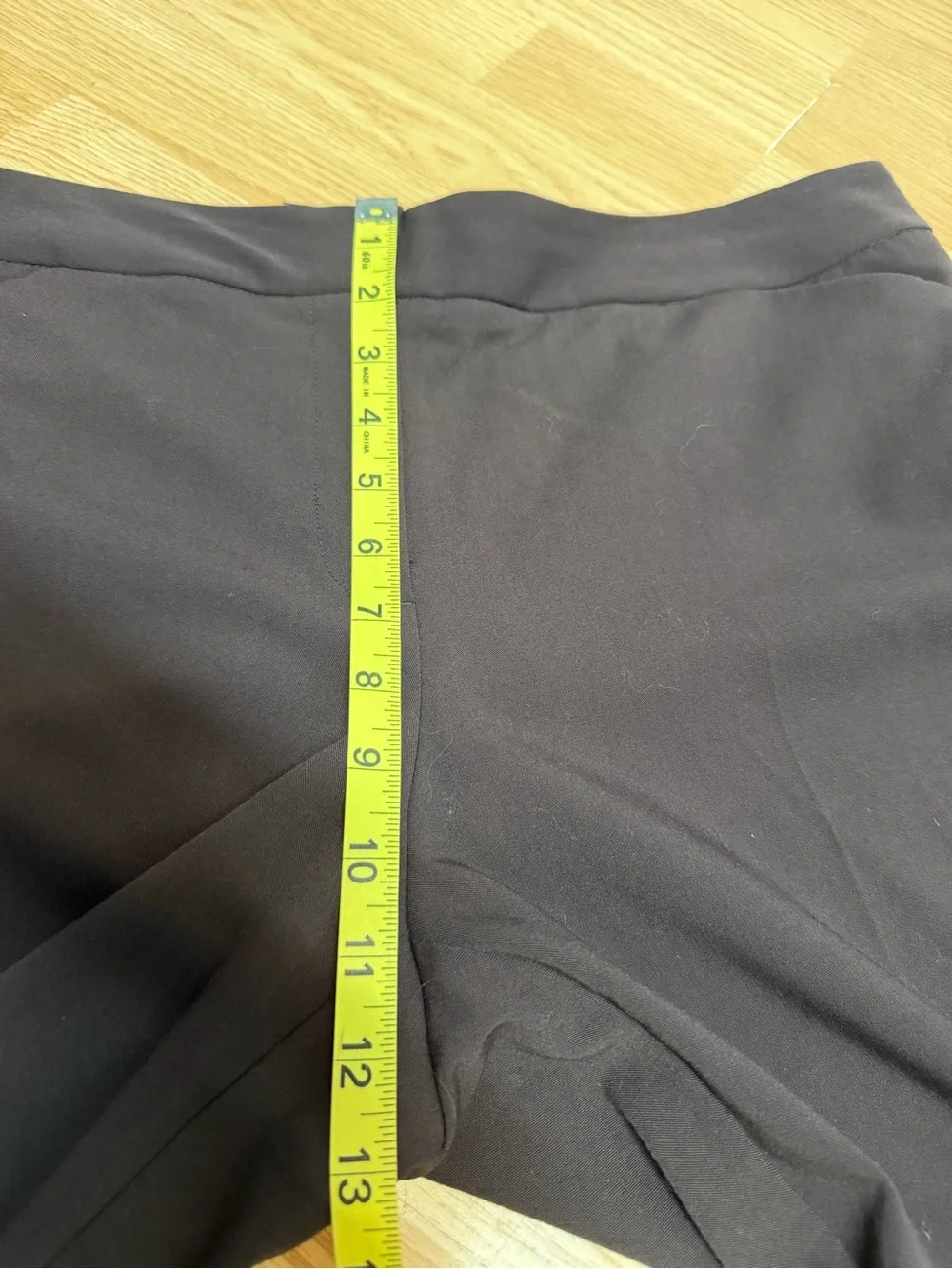 Alfani Size 14 Brown Dress Pants Career Straight Leg Stretch